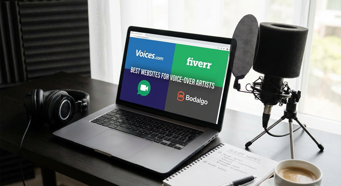 Best Websites for Voice-Over Artists and Services: Five Platforms That Connect Talent with Real Opportunities