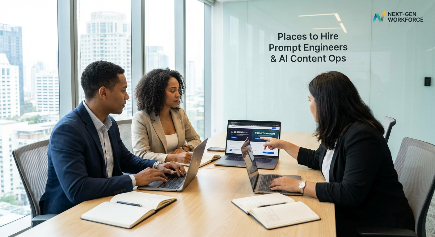 12 High-Performance Places to Hire Prompt Engineers & AI Content Ops Who Deliver Results